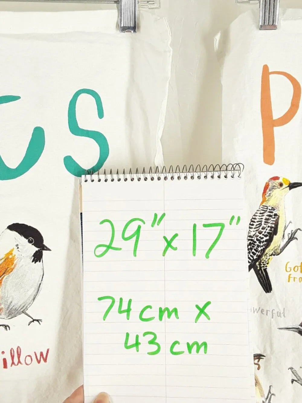 Used Bird Watcher Tea Dish Towels, Novelty Gag Gift, by Sarah Edmonds, cotton